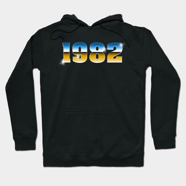 1982 Hoodie by RickTurner